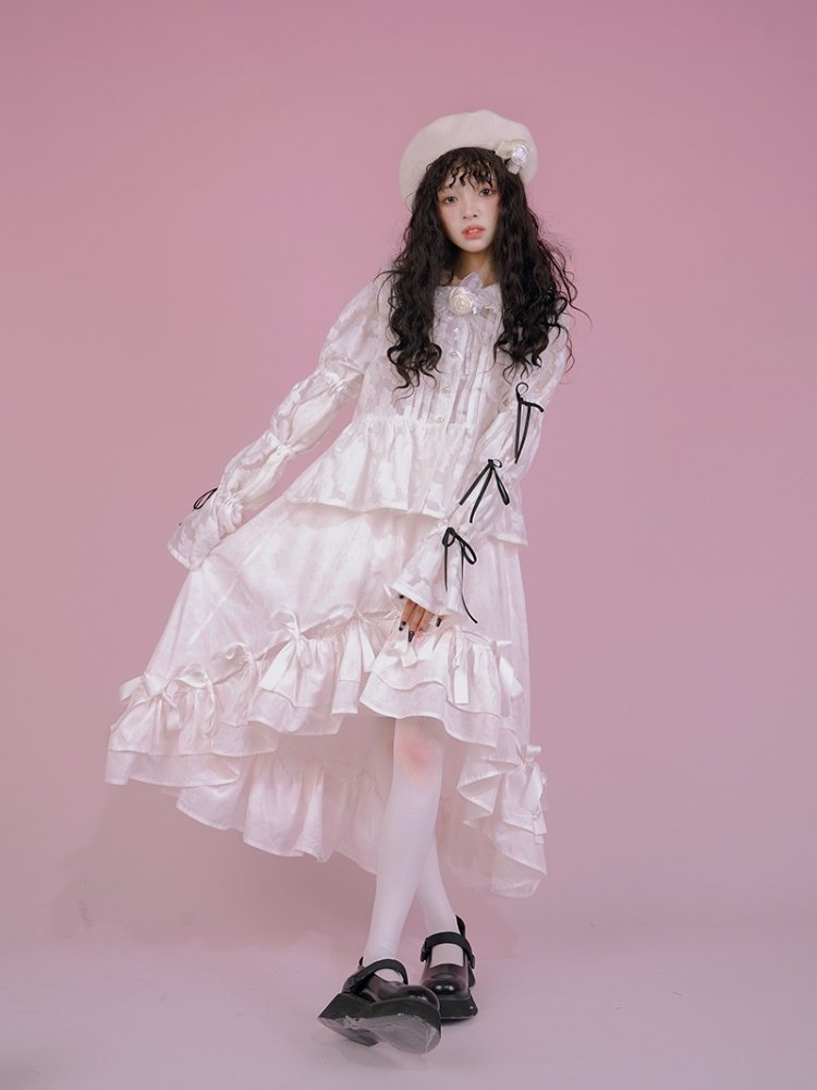 Retro Cute Long Skirt【s0000001110】 - SCULTURE（エスカルチャー）