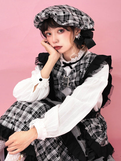 Retro Plaid Beret【s0000000395】 - SCULTURE（エスカルチャー）