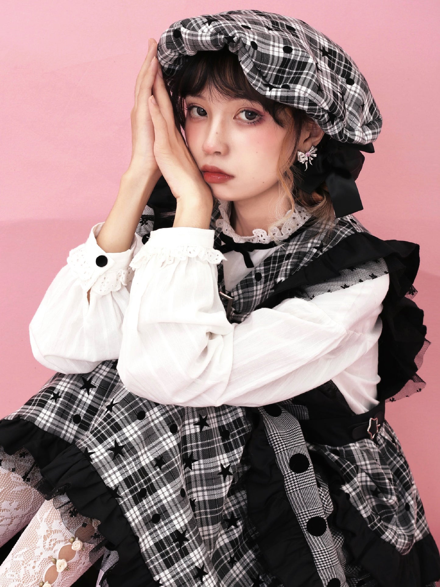 Retro Plaid Beret【s0000000395】 - SCULTURE（エスカルチャー）